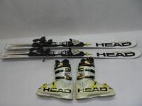 komplet Narty HEAD WORLD CUP 144 cm 145 +buty 150
