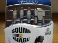 Markowy Kabel Component Video 3 x RCA -> VGA 15Pin 2m 100% OFC S&I VIVANCO