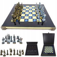 Шахматы металлические высококлассные латунные шахматы набор Большой 28x28 роскошная коробка