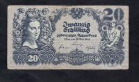 Банкнота Австрия -- 20 шиллингов -- 1945 год