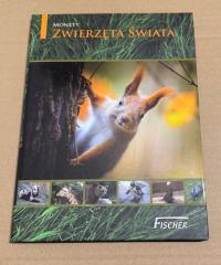 Album na monety – ZWIERZĘTA ŚWIATA – Klaser kolekcjonerski - Fischer