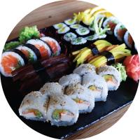 Zrób to sam! Sushi Hokkaido setto - zestaw surowy dla 2-3 osób YESHA