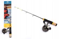 УДОЧКА ДЛЯ ПОДЛЕДНОЙ РЫБАЛКИ С КАТУШКОЙ KINETIC YELLOW ICE