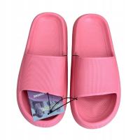 Klapki basenowe Hootomi Fluffy różowe