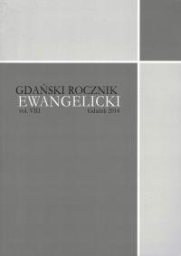 Gdański Rocznik Ewangelicki 2014 vol. VIII 8