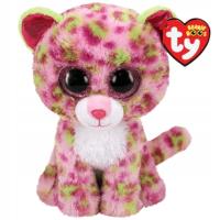 TY 36312 BEANIE BOOS 15 CM RÓŻOWY LEOPARD LAINEY