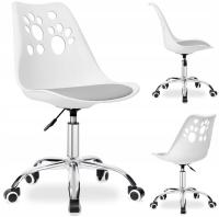 KRZESŁO OBROTOWE DO NAUKI BIURKA DLA DZIECKA DZIECIĘCE BIUROWE FOTEL