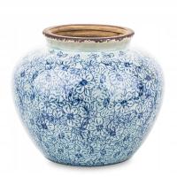 WAZON NIEBIESKI KWIATUSZKI AP