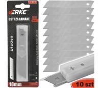 ЛЕЗВИЯ ДЛЯ НОЖЕЙ ЛЕЗВИЯ СМЕННЫЕ ОТЛАМЫВАЮЩИЕСЯ 18мм VERKE