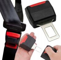 Zaślepka do pasów bezpieczeństwa czarna uniwersalna