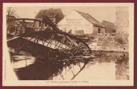 Gołdap Goldap zniszczony przez rosjan most I wojna