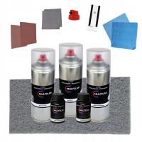 DUŻY ZESTAW NAPRAWCZY LAKIER SAMOCHODOWY SPRAY SET Skoda 9153