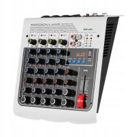 MIX-400 Professional 6-Channel Audio Mixer Mixing