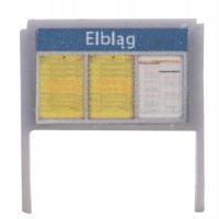 Перронные таблички с названием вашего населенного пункта 5 шт. H0 1: 87