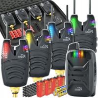 КОМПЛЕКТ СИГНАЛИЗАТОРА УКУСА 4 1 ХОККАЙДО ПРОРЕЗИНЕННЫЙ ДЛЯ РЫБОЛОВА