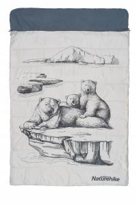 Śpiwór kempingowy NH21MSD06 2os. 215x145cm