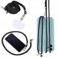 Ремешок для телефона нейлон черный