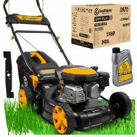 Газонокосилка GoodMajster 41CM 4HP 144CCM легкая поворотная мощная масляная