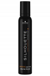 SCHWARZKOPF PROFESSIONAL STRONG HOLD MOUSSE HAIR SILHOUETTE (SUPER HOLD MOU