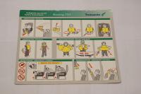 Transavia Safety Card / Instrukcja bezpieczeństwa Boeing 737