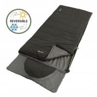 OUTWELL Śpiwór z poduszką Contour black (-13°C) zamek lewy