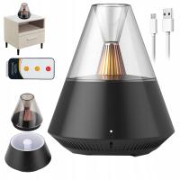 NAWILŻACZ POWIETRZA DYFUZOR ZAPACHOWY AROMATERAPIA LED 150ML LAMPKA NOCNA