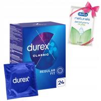 Презервативы DUREX CLASSIC классические гладкие с смазкой 24 шт.