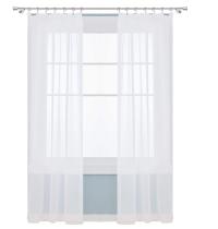 Занавес готов на ленту вуаль белоснежная 140X250 лента туннель зубки