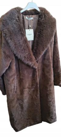 FUTRO DAMSKIE KOŁNIERZ Z LISEM