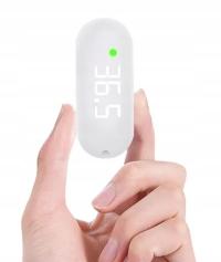 TERMOMETR BEZDOTYKOWY NA PODCZERWIEŃ LCD ELEKTRONICZNY KIESZONKOWY MAŁY USB