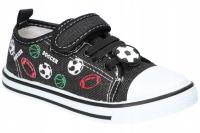 TENISÓWKI DZIECIĘCE AMERICAN CLUB TEN164 TRAMPKI WKŁADKA SKÓRZANA BLACK