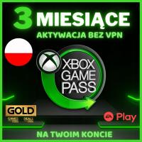 XBOX GAME PASS ULTIMATE 90 DNI 3X 30 LIVE GOLD KOD