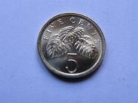 SINGAPUR SINGAPURA 5 CENTS 1989 ROK !!!!!!!!! 1725