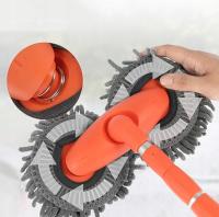 Mop do mycia samochodu z mikrofibry dwie głowice 1 szt.