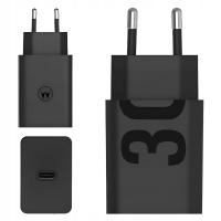 Ładowarka sieciowa Motorola USB typ C do Motorola 3000 mA 10 V czarny