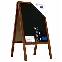 Potykacz kredowy 120x60 cm dwustronny stojak lokal restauracja