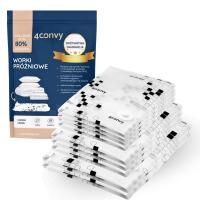 4convy вакуумные пакеты для одежды постельное белье 4xs 3M 2L протестировано безопасно