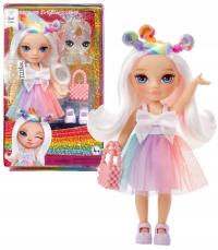 Lalka Rainbow High Littles Modna Opal Raine Tęczowa Fashion + Jednorożec