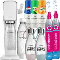 Saturator wody SodaStream Art biały + 6 innych produktów