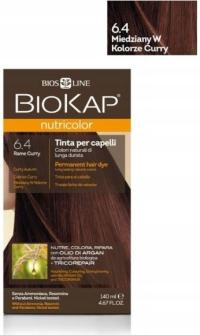 BIOKAP NUTRICOLOR farba 6.4 miedź curry 140 ml