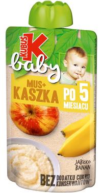 Винни Baby мусс каша яблоко банан для детей 100г