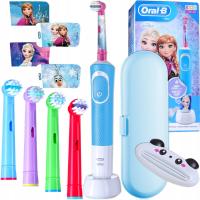 Электрическая зубная щетка Oral-B Vitality Frozen для детей с чехлом