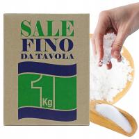 Морская соль мелкая 1 кг 100% натуральная итальянская Марино