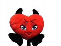 Sun Day Nowa Maskotka Serce diabełek 23 cm