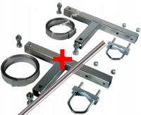 Obejma kominowa 7m + MASZT stalowy 3m ocynk 300cm