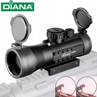 DIANA 3X44 OPTICAL RED DOT SIGHT SCOPE FIT 11/20MM