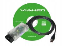 Интерфейс программы блока развертки Опель может УСБ с лицензией