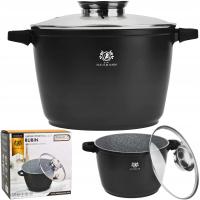 Большой горшок 6,2 л гранитный горшок с покрытием GREBLON индукционные газовые горшки