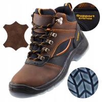 Buty robocze Specto skórzane trzewiki bez metalowego podnoska