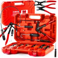 Szczypce do opasek zaciskowych osłon zestaw 9 el